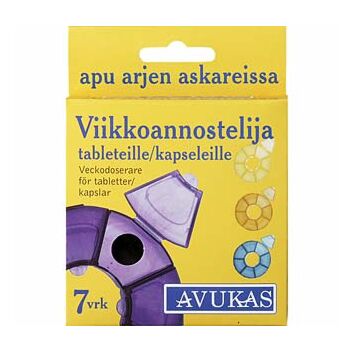 AVUKAS VIIKKOANNOSTELURASIA PYÖREÄ 1 KPL