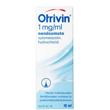 OTRIVIN 1 MG/ML NENÄSUMUTE 10 ml