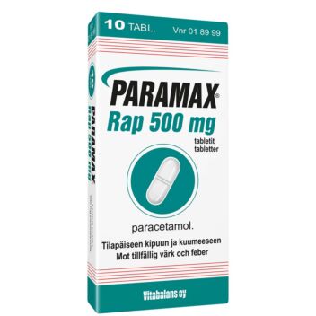 PARAMAX RAP TABLETTI 500 MG