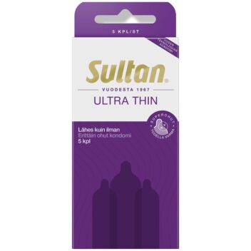 KONDOMIT SULTAN ULTRA THIN 5 KPL