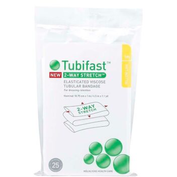 TUBIFAST 10,75CMX1M 2-WAY STRETCH PUTKISIDOS KELTAINEN 1 KPL