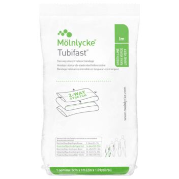 TUBIFAST 5CMX1M 2-WAY STRETCH PUTKISIDOS VIHREÄ 1 KPL