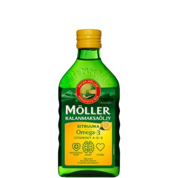 MÖLLER KALANMAKSAÖLJY SITRUUNA 250 ML
