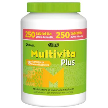 MULTIVITA PLUS MONIVITAMIINI KAMPANJAPAKKAUS TABL 250 kpl
