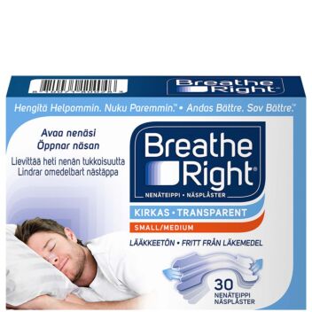 BREATHE RIGHT NENÄTEIPPI 30 KPL