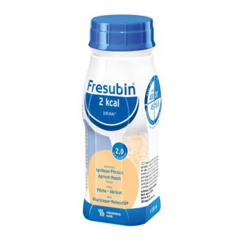 FRESUBIN 2 KCAL DRINK APRIKOOSI-PERSIKKA NESTE, TÄYDENNYSRAVINTOVALMISTE APRIKOOSI-PERSIKKA 4 X 200 ML