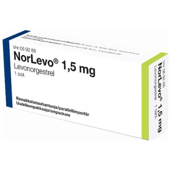 NORLEVO 1,5 MG TABLETTI 1 fol