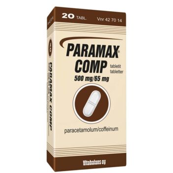 PARAMAX COMP 500/65 MG TABLETTI 20 fol