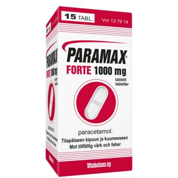 PARAMAX FORTE 1000 mg TABLETTI 15 fol