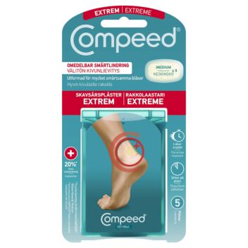 COMPEED EXTREME RAKKOLAASTARI KANTAPÄILLE 5 KPL