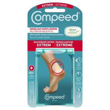 COMPEED EXTREME RAKKOLAASTARI KANTAPÄILLE 5 KPL