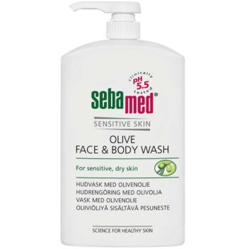 SEBAMED OLIVE FACE & BODY WASH PUMPPUPULLO 1000 ML