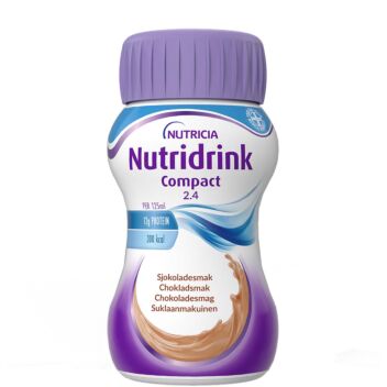 NUTRIDRINK COMPACT SUKLAA 4X125 ML