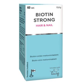 BIOTIN STRONG HAIR & NAIL TABL 60 KPL