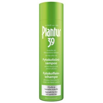 PLANTUR 39 FYTOKOFEIINISHAMPOO OHUET/HENNOT HIUKSET 250 ML