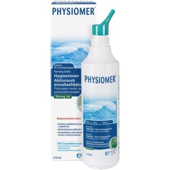 Physiomer Strong Jet voimakas 100 % merivesi nenähuuhde | Nenäsumutteet