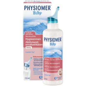 Physiomer Baby Mist lasten nenähuuhde | Nenäsumutteet