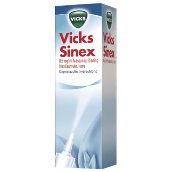 VICKS SINEX 0,5 MG/ML NENÄSUMUTE 15 ml
