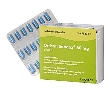 ORLISTAT SANDOZ KAPSELI 60MG