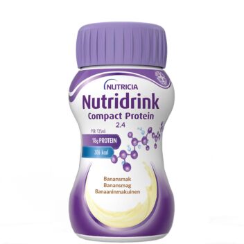 NUTRIDRINK COMPACT PROTEIN BANAANI 4X125 ML