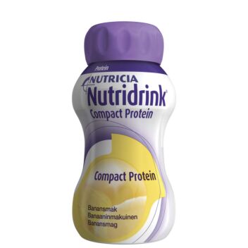 NUTRIDRINK COMPACT PROTEIN BANAANI 4X125 ML