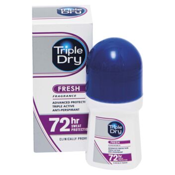 TRIPLE DRY FRESH 72H ROLL-ON ANTIPERSPIRANTTI 50 ML