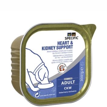 SPECIFIC CKW HEART & KIDNEY SUPPORT KOIRALLE 6X300 G