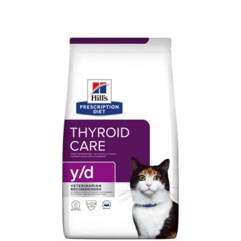 Hill's Feline Prescription Diet Thyroid Care y/d 1,5 kg | Kissan ruoka