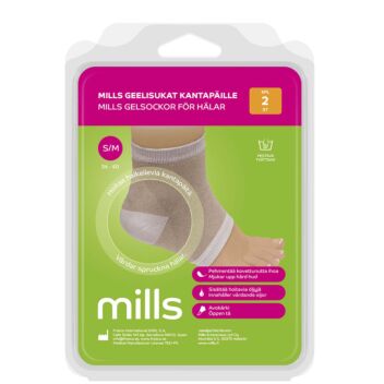 Mills pehmentävät geelisukat S/M | Jalkojenhoitotuotteet