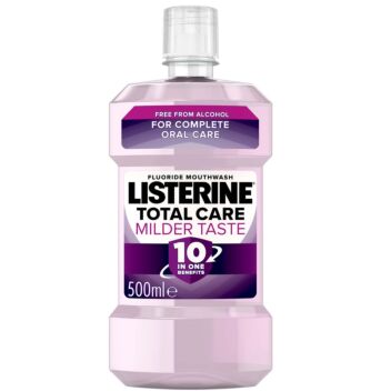 LISTERINE TOTAL CARE MILDER TASTE SUUVESI 500 ML