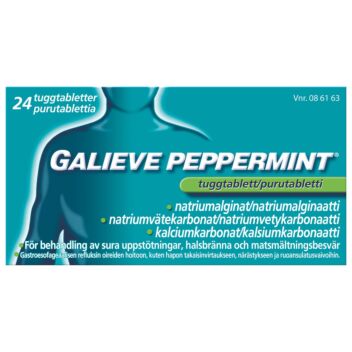 GALIEVE PEPPERMINT PURUTABLETTI