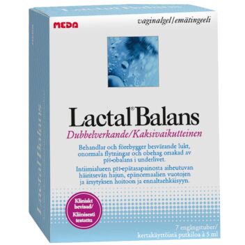 LACTAL BALANS EMÄTINGEELI 7X5 ML