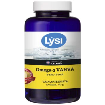 LYSI OMEGA-3 VAHVA KAPS 120 KPL