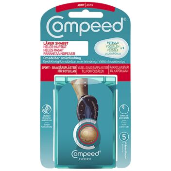 COMPEED SPORT RAKKOLAASTARI JALKAPOHJAAN 5 KPL