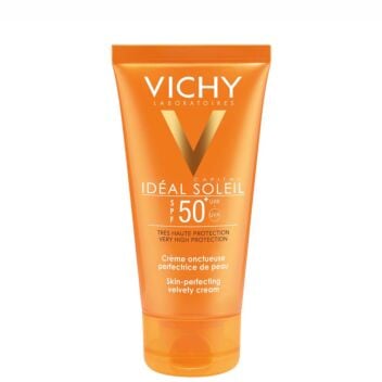 VICHY IDEAL SOLEIL SKIN-PERFECTING VELVETY CREAM SPF50+ 50 ML