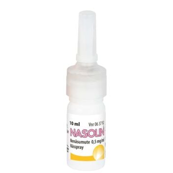 NASOLIN 0,5 MG/ML NENÄSUMUTE ILM.SÄIL 10 ml