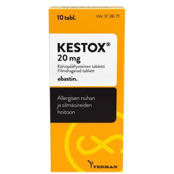 KESTOX TABLETTI 20MG