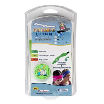 EAR BAND-IT ULTRA S 1-3 V. NEON GREEN PANTA+TULPAT 1 KPL