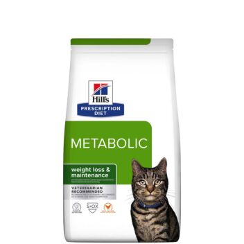 HILL'S FELINE PRESCRIPTION DIET METABOLIC WEIGHT LOSS & MAINTENANCE 1,5 KG | Kissan ruoka