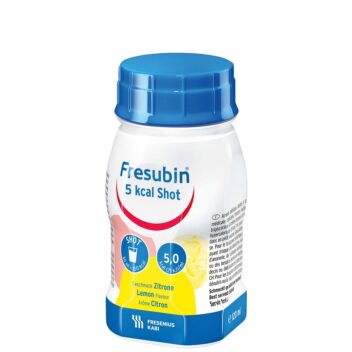 FRESUBIN 5 KCAL SHOT SITRUUNA NESTE, TÄYDENNYSRAVINTOVALMISTE SITRUUNA 4 X 120 ML