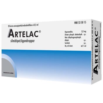 ARTELAC SILMÄTIPAT, KERTA-ANNOSPIPETTI 3,2MG/ML