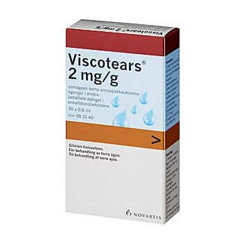 VISCOTEARS SILMÄGEELI KERTA-ANNOS 2MG/G