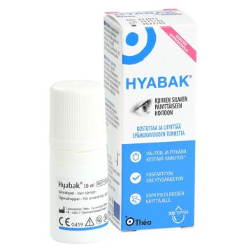 HYABAK 0,15% SILMÄTIPPA 10 ML