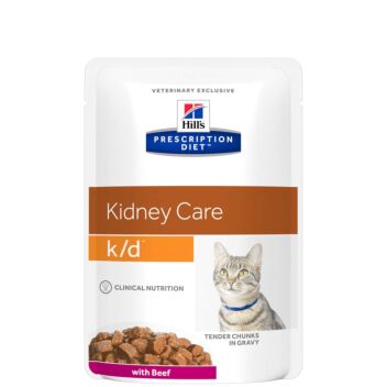 Hill's Feline Prescription Diet Kidney Care k/d annospussi 12x85 g | Kissan ruoka