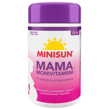 MINISUN MONIVITAMIINI MAMA 120 TABL