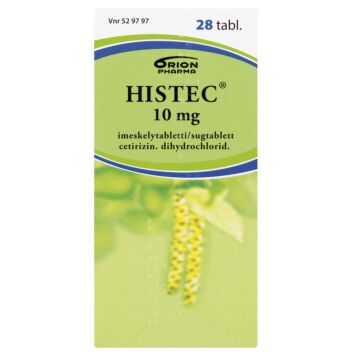 HISTEC 10 mg 28 fol