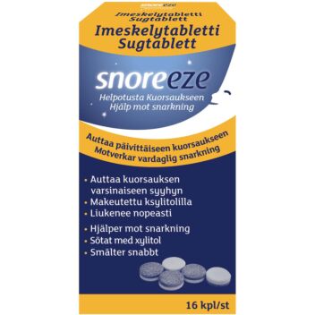 SNOREEZE IMESKELYTABL 16 KPL