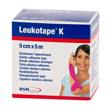 LEUKOTAPE K 5CMX5M PINKKI KINESIOTEIPPI 1 RLL