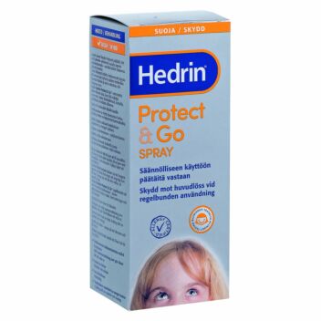 HEDRIN PROTECT & GO SPRAY PÄÄTÄIDEN ENNALTAEHKÄISYYN 200 ML