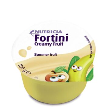 FORTINI CREAMY FRUIT MULTI FIBRE KESÄHEDELMÄ 4X100 G